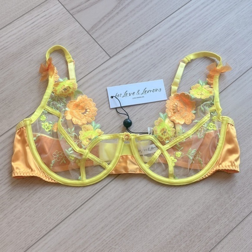 For Love and Lemons Bra 🍋